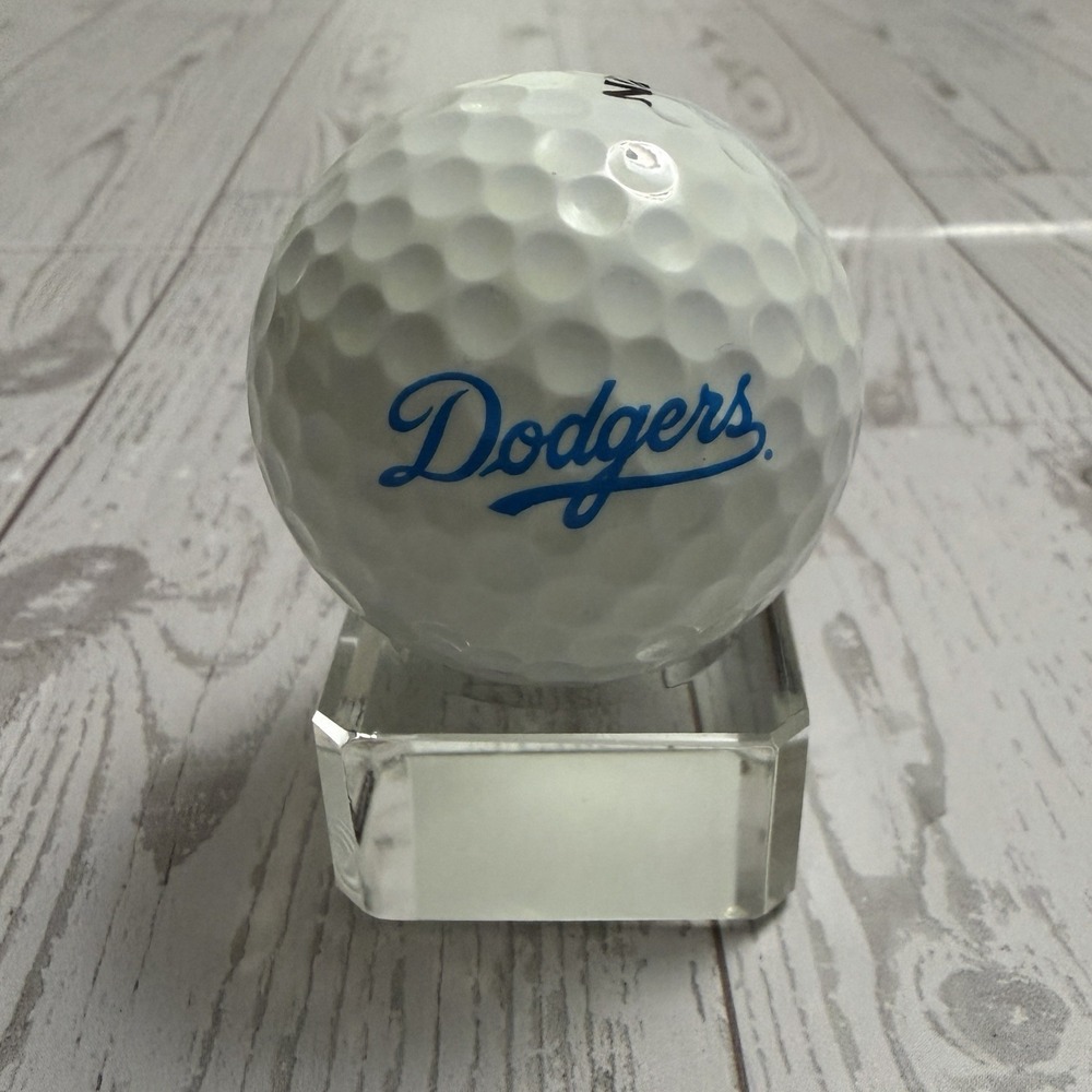 LA Dodgers Los Angeles Logo Golf Ball Srixon #3 Trispeed MLB Baseball